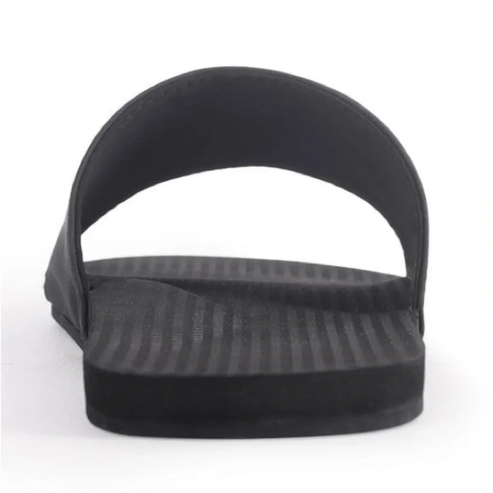 Men’s Indosole Slides - Recycled Tire Soles Black NWT come with box size 12